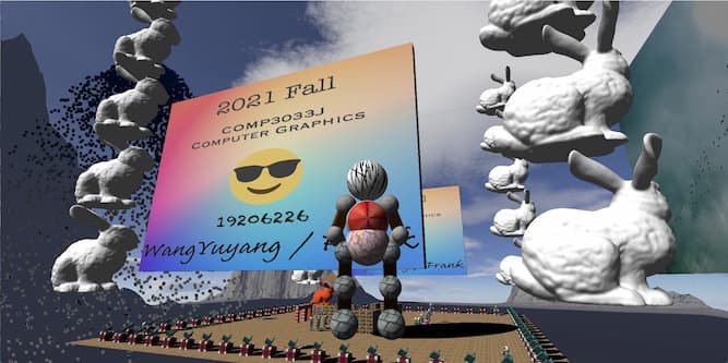 OpenGL Project - An Animated Scene (Java)